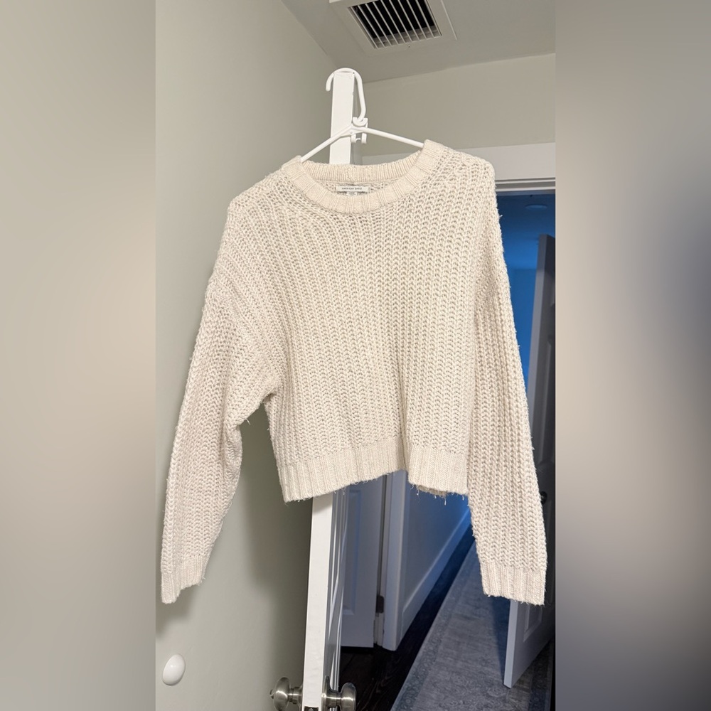 American eagle cable knit sweater